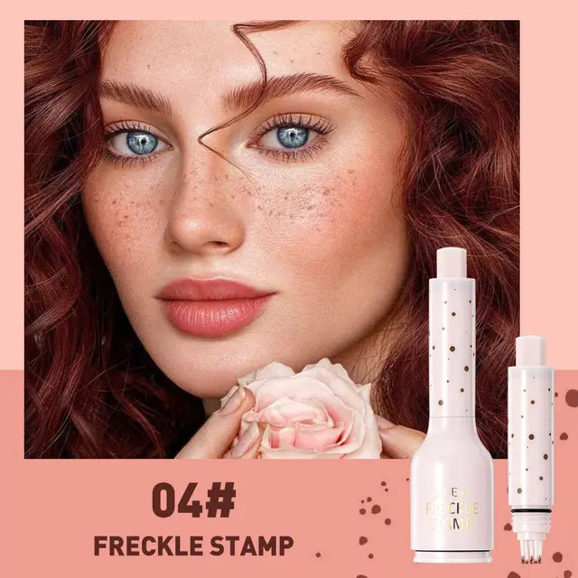 Brown Facial Pseudo Freckle Makeup Natural Color Holding Makeup Portable Cosmetic Brush No.4 - Shop at LoveMi