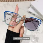Transparent Blue And Gray