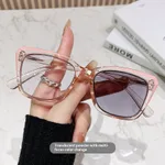 Multi-focus Colour-changing Advanced Reading Glasses - Transparent Pink To Grey