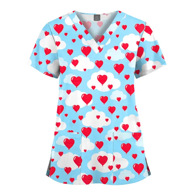 Women's Fashion Quick drying Printed Short sleeved Top 6400118Style - Shop at LoveMi