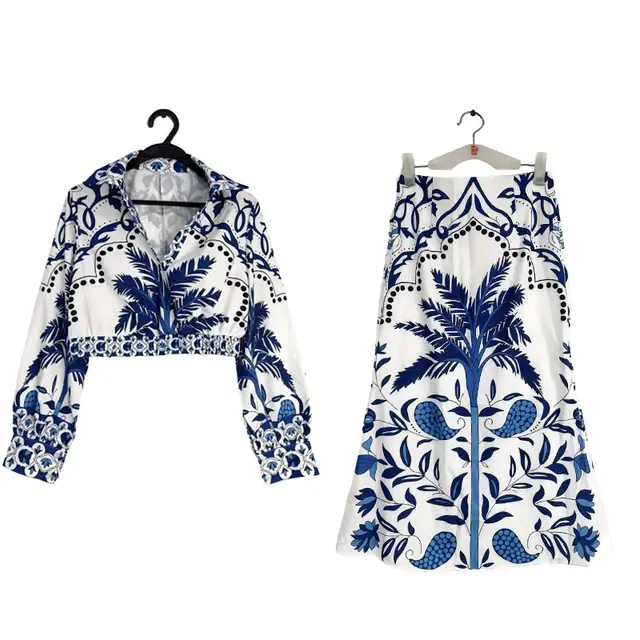 Flower Early Spring Idle Style Casual Fashion Set - Shop at LoveMi