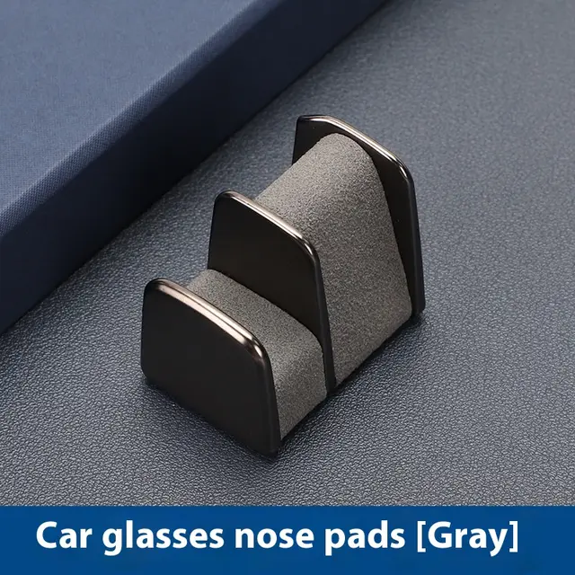 Car Storage Glasses Clip Nose Pad Gray - Shop at LoveMi