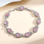 Pink Gem Bracelet
