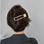 Women's Personality Fashion Zinc Alloy Barrettes - Gold