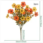 Autumn Orange Yellow 3Pcs