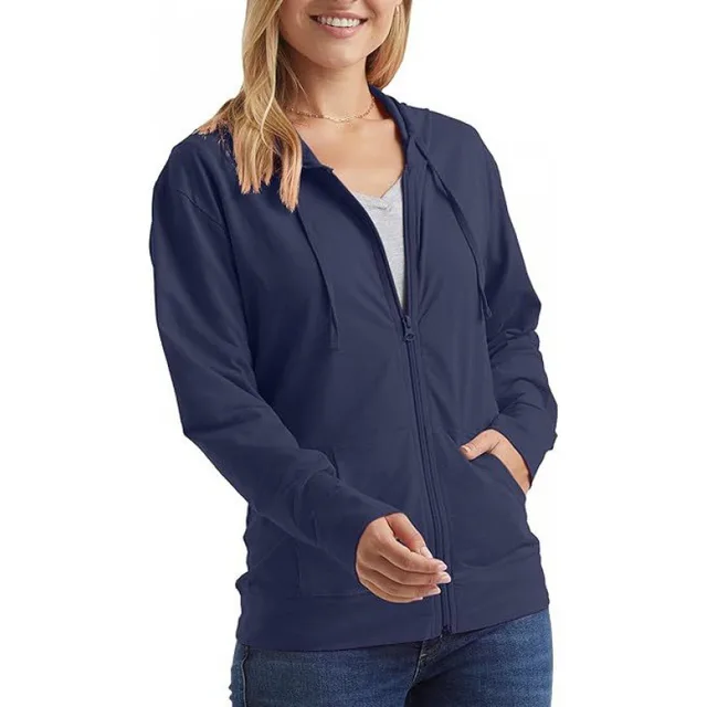 Sports Top Pullover Solid Color Hoodie Dark Blue - Shop at LoveMi