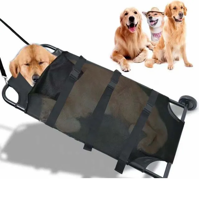 Pet Stretcher Large Size Dog Dog Foldable Aluminum Alloy Folding Pet Stretcher - Shop at LoveMi