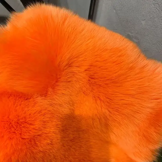 Short Stitching Winter Warm All matching Top Jacket Orange - Shop at LoveMi