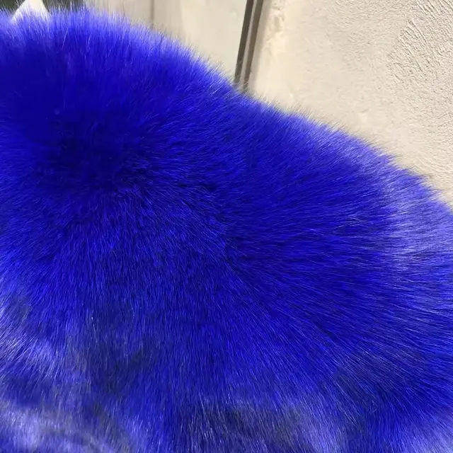 Short Stitching Winter Warm All matching Top Jacket Sapphire Blue - Shop at LoveMi