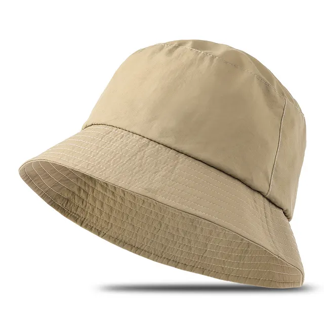 Hip Hop Bucket Hat Big Head Circumference Khaki - Shop at LoveMi