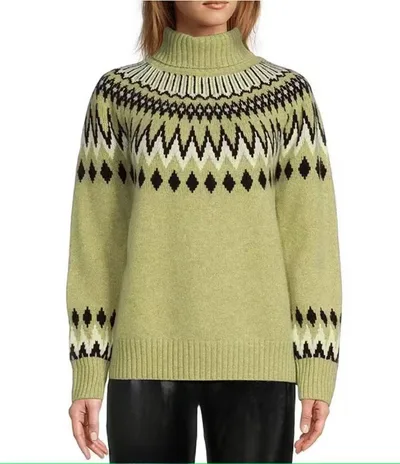 Fall And Winter Inner Wear Knitted Sweater Matcha - Shop at LoveMi