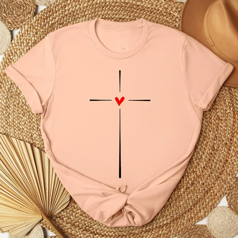 Customized Cotton Short Sleeve Business Attire Women Peach - Shop at LoveMi
