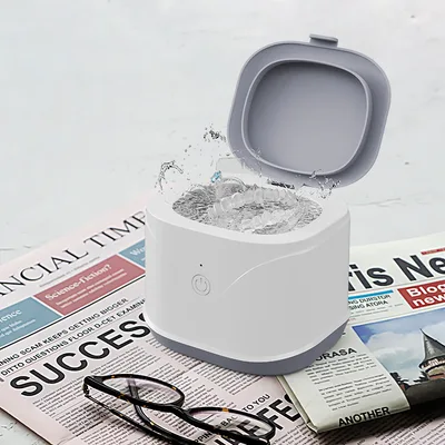 Jewelry Cleaning Equipment Invisible Tooth Socket Cleaning Machine White And Gray - Shop at LoveMi