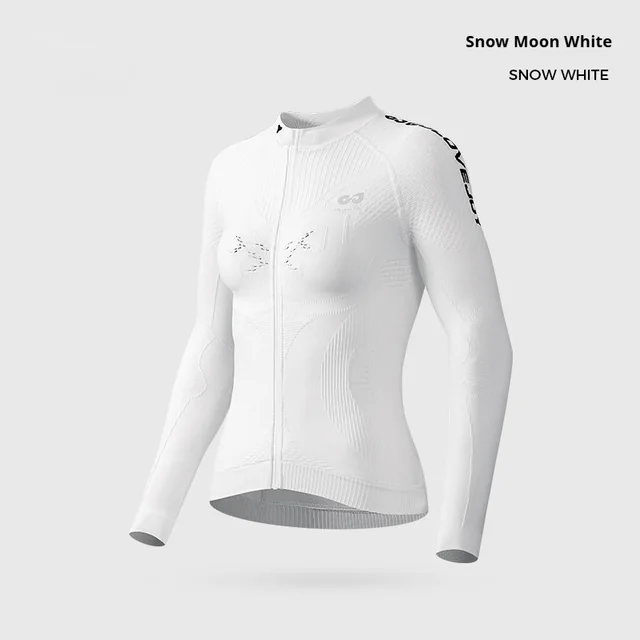 Cycling Clothing Long sleeved Women's High end Top Female White - Shop at LoveMi
