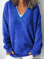 3D Animal Pattern Printed Casual Women's Sweater - 2 Models E073-M