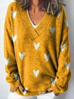 3D Animal Pattern Printed Casual Women's Sweater - 7 Models E073-Xl