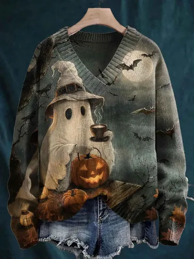 3D Animal Pattern Printed Casual Women's Sweater 9 Models E073 4Xl - Shop at LoveMi