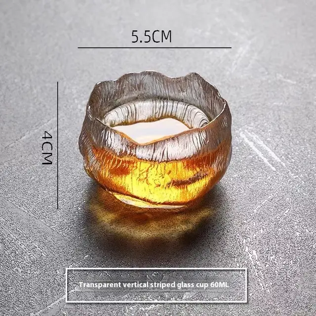 Single Cup Mini Kung Fu Tea Cup For Sipping Tea Transparent Frozen Burning - Shop at LoveMi
