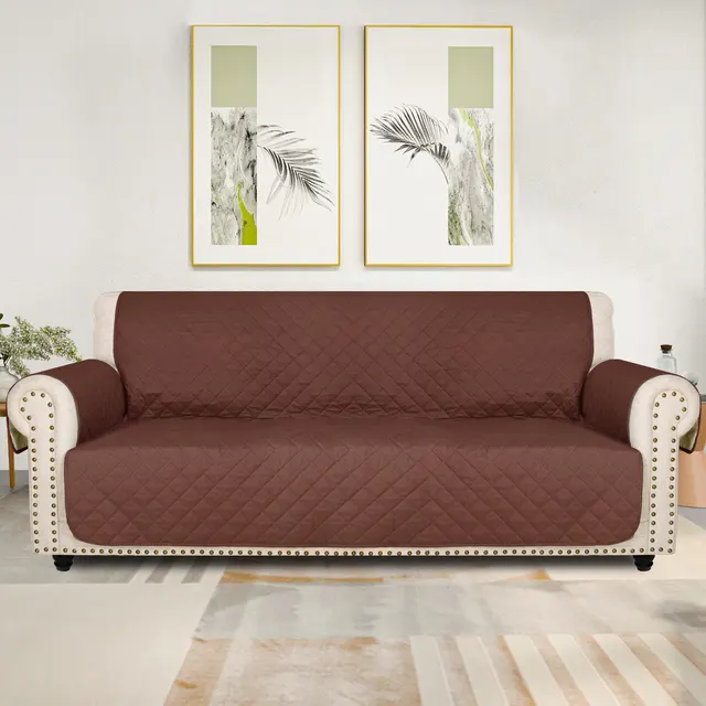 Waterproof Non slip Pet Sofa Cushion Brown - Shop at LoveMi
