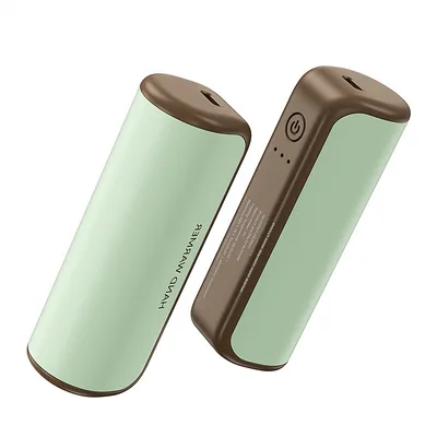 Creative USB Charging Magnetic Hand Grip Split Mini Hand Warmer A404 Green - Shop at LoveMi