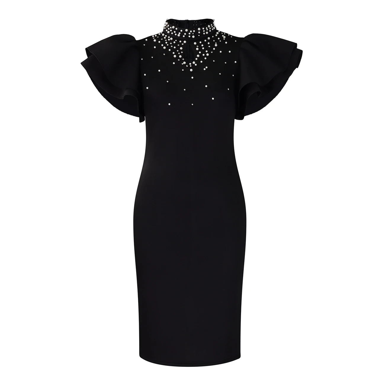 Fashion African Dress Women's Pullover - Black