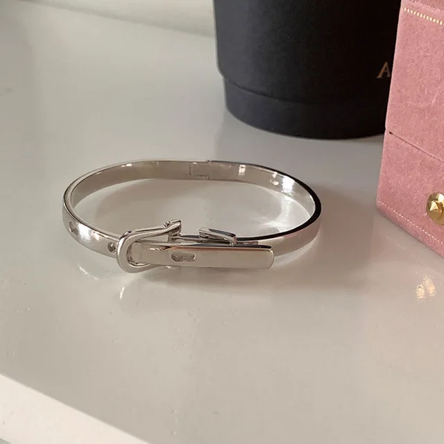Unique Design Double Ring Lock Bracelet Refined Personalized All matching Bracelet - Shop at LoveMi