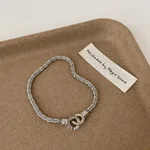 Double Ring Lock Bracelet