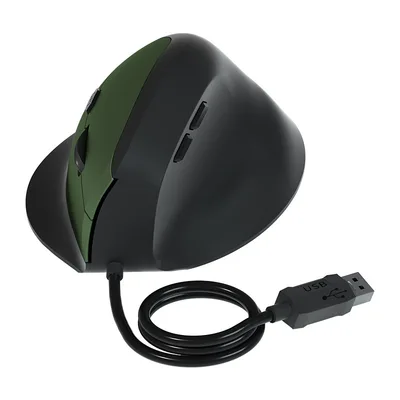 6 button Wired Office Game Mouse Green - Shop at LoveMi