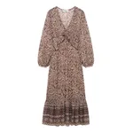 Women's Fashion French Retro Printing Dress - Picture Color-L - View 1