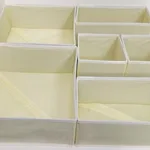 Beige With White Edge