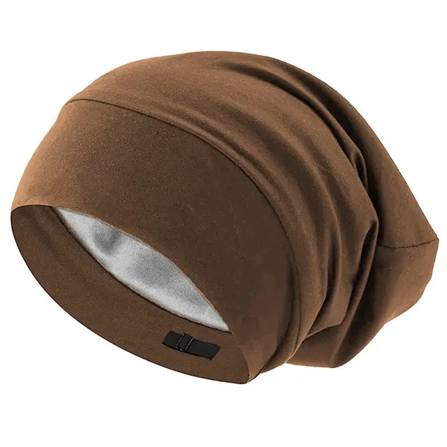 Men's And Women's Adjustable All night Hair Cover Brown - Shop at LoveMi