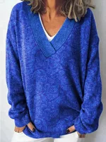 Female 3D Animal Pattern Printing Casual Sweatshirt - 2 Models E073-Xs