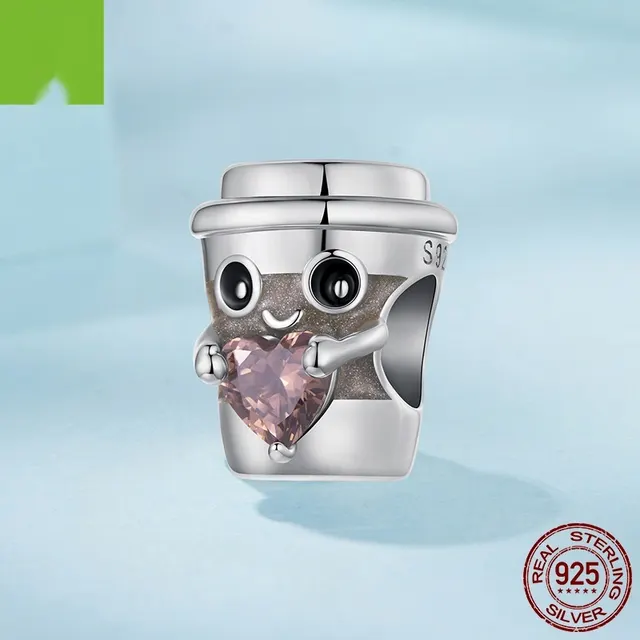 Design Love Coffee Cup Bead Accessories Scc3198 - Shop at LoveMi