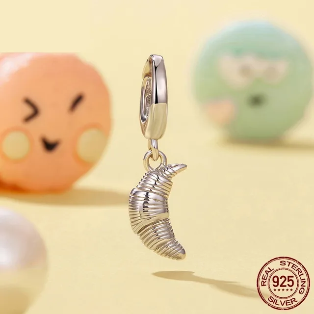 Design Sense Opening And Closing Buckle Croissant Pendant Parts Scc3186 - Shop at LoveMi
