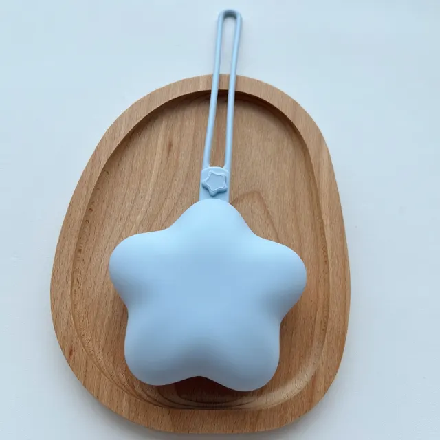 Solid Color Integrated Baby Nipple Storage Bag Sky Blue - Shop at LoveMi