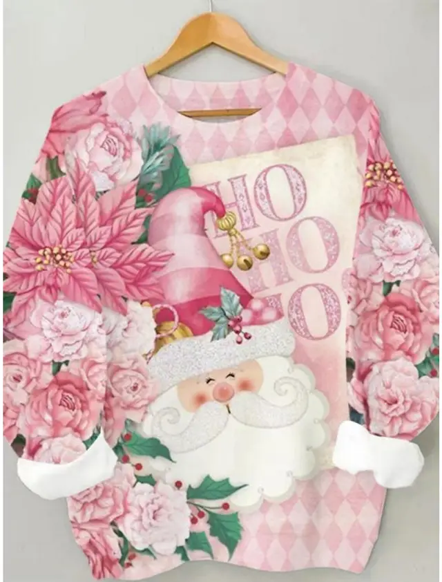 Casual Round Neck Long sleeved Sweater For Daily Use 3V5Yy7Y - Shop at LoveMi