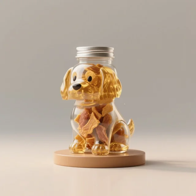 Custom Pet Treat Jars Snack Jars Type D - Shop at LoveMi