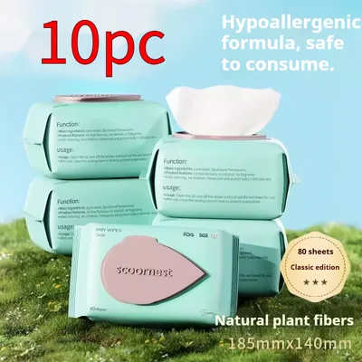 Large Package For Baby Wipes And Tissues Rich In Essence 10 Packs - Shop at LoveMi