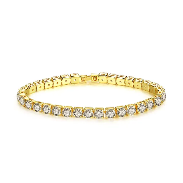 High grade Light Luxury Rhinestone Bracelet For Women Special interest Design Gold - Shop at LoveMi