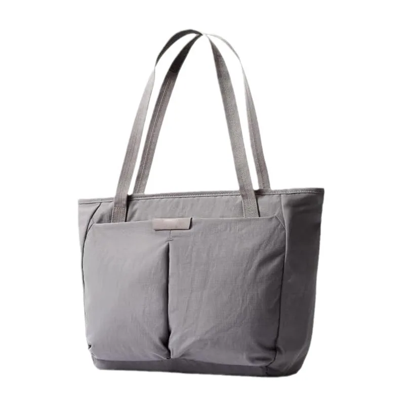 Women's Large-capacity Multi-pocket Waterproof Shoulder Handbag - Gray