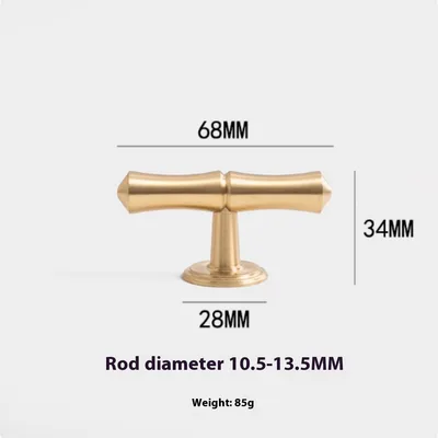 Brass Wardrobe Door Handle Simple Cabinet Handle Gold - Shop at LoveMi