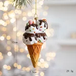 Creative Versatile New Christmas Decoration Tree Pendant - Ice Cream Cone