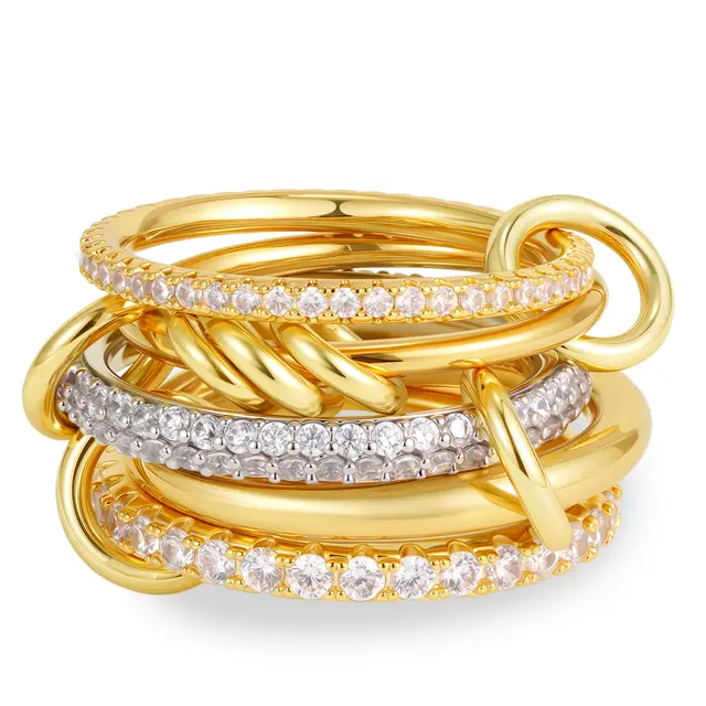 European And American Multi element Hot Ring T1081 - Shop at LoveMi