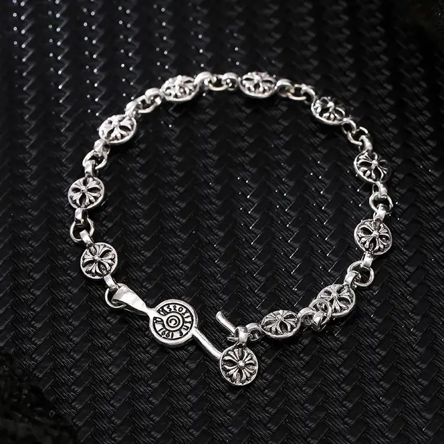 Internet Celebrity Same Cross Bracelet Hipster Crowe Fashion Couple Bracelet B02 - Shop at LoveMi