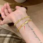 Golden Bamboo Bracelet