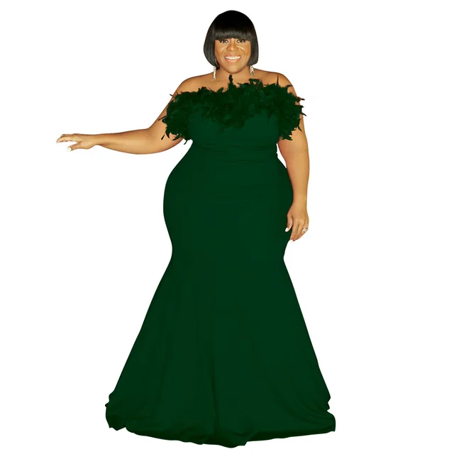 Tube Top Dress Women's Spring Clothing Green - Shop at LoveMi