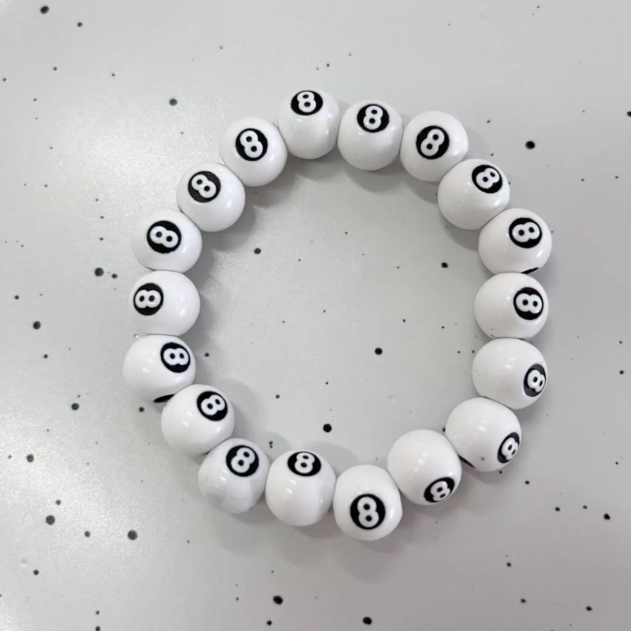 Pearl Bracelet Bracelet Female Elastic String Beaded - N83