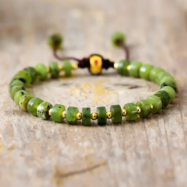 Natural Lapis Amethyst Agate Beaded Handmade Bracelet Emerald Agate - Shop at LoveMi