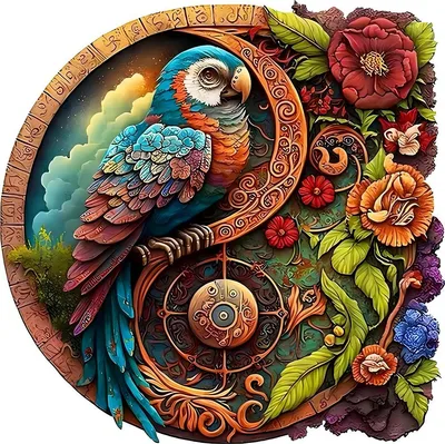 Wooden Puzzle With Photo Frame Plant Mdbk0007 Style - Shop at LoveMi