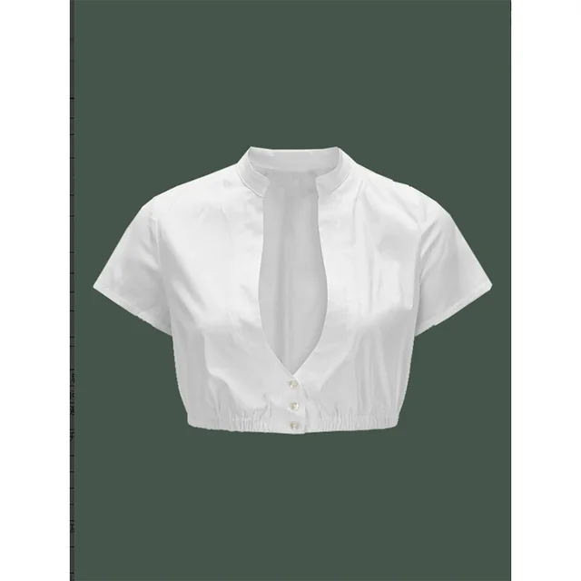 Beer Festival Beer Skirt Basic Tops Milky White - Shop at LoveMi
